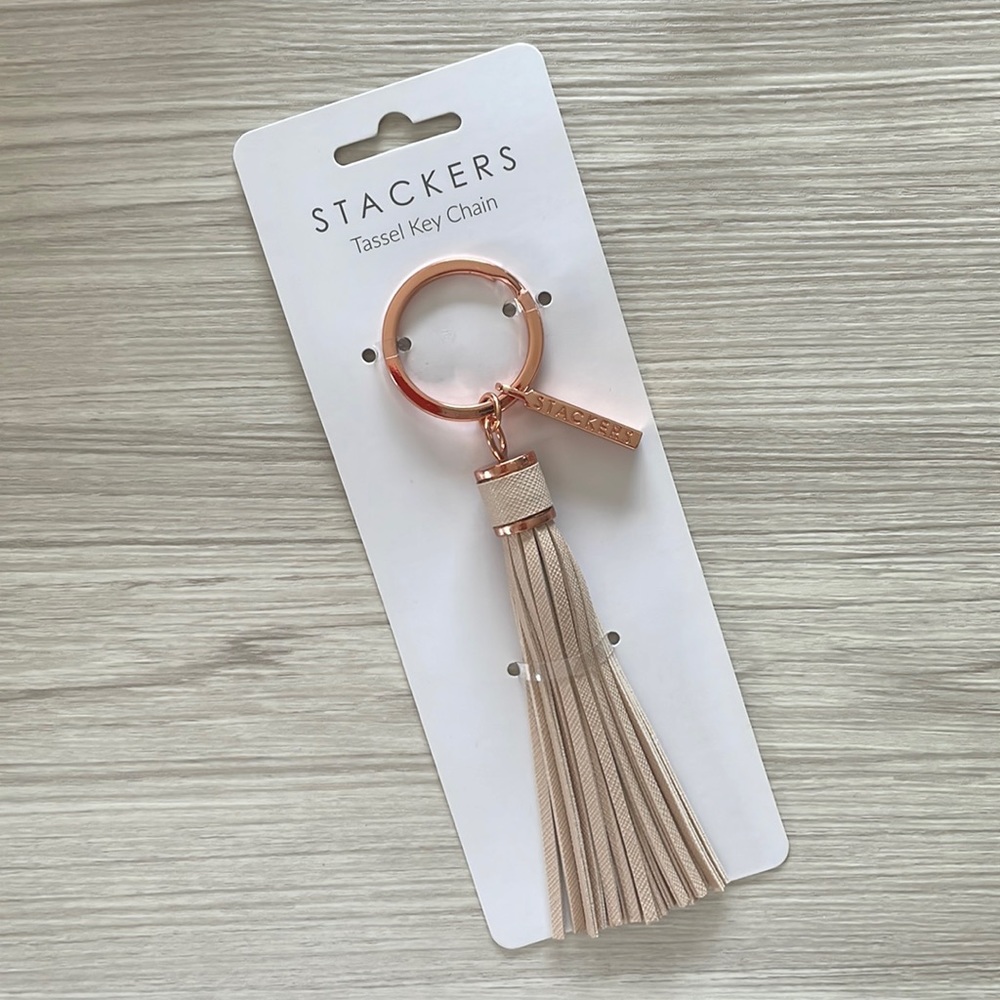 Stackers Tassel Key Chain